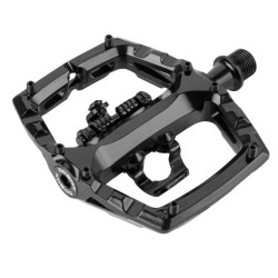 XPEDO Pedal - AMBIX - DH/ Enduro/ MTB - CrMo Spindle, Sealed Bearing, Posi-Fit retention system, 386g | BLACK