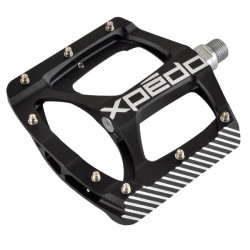 XPEDO Platform Pedal - ZED - DH/ All MTN - CrMo Spindle, Low Profile, Extra Large, 388g | BLACK