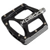 XPEDO Platform Pedal - ZED - DH/ All MTN - CrMo Spindle, Low Profile, Extra Large, 388g | BLACK