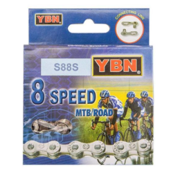 YABAN Chain - 8 Speed - Silver/Silver