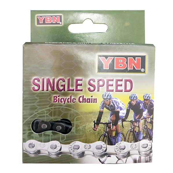 YABAN Chain - Single Speed S410 - 1/2 X 1/8 X 110L - Brown/Brown