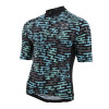 Jersey S/S Big Ring Tarmac Flow Greys/Black/Aqua
