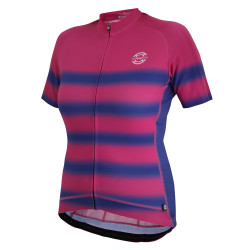 Jersey S/S Big Ring Rothko Style Pink Bands