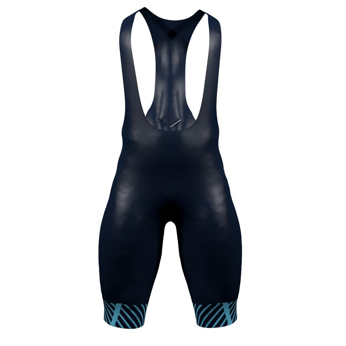 Bibshort Big Ring Anderson Yankees Blue Maya Blue Mens-BR5004