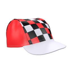 Cap Big Ring Caesar Black Permanent Geranium Lake Mens-BR4136