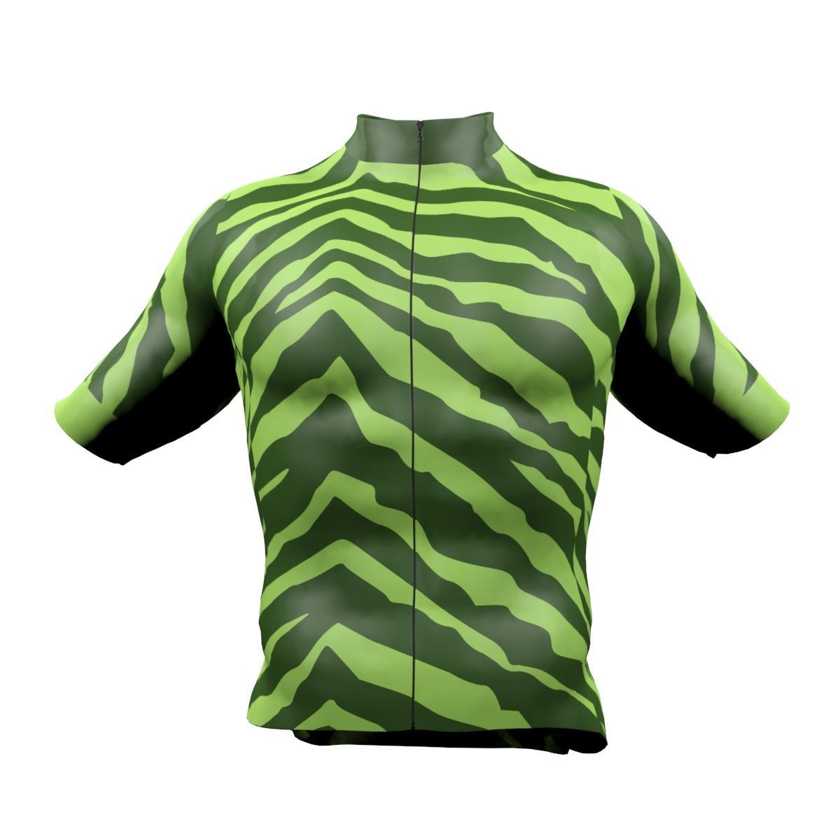 Jersey S/S Big Ring Gilbert Lime Pine BR4010 Mens