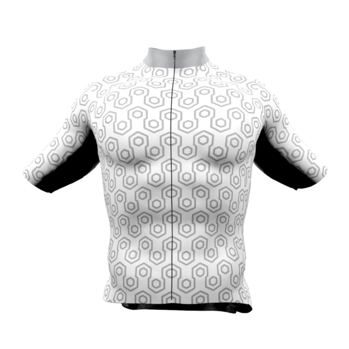 Jersey S/S Big Ring Waylon White Metallic Silver Mens-BR5161
