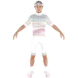 Cycling Clothing Combo Big Ring Obi Pale Taupe Platinum Mens-BR4183