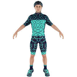 Cycling Clothing Combo Big Ring Yo Dark Gunmetal Keppel Mens-BR4196