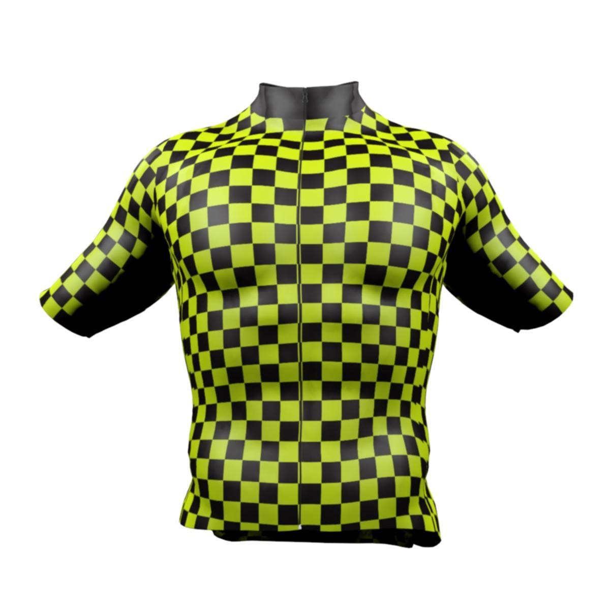 Jersey S/S Big Ring Atom Acid Green Eerie Black Mens-BR4021