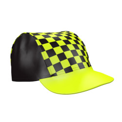 Cap Big Ring Atom Acid Green Eerie Black Mens-BR4021