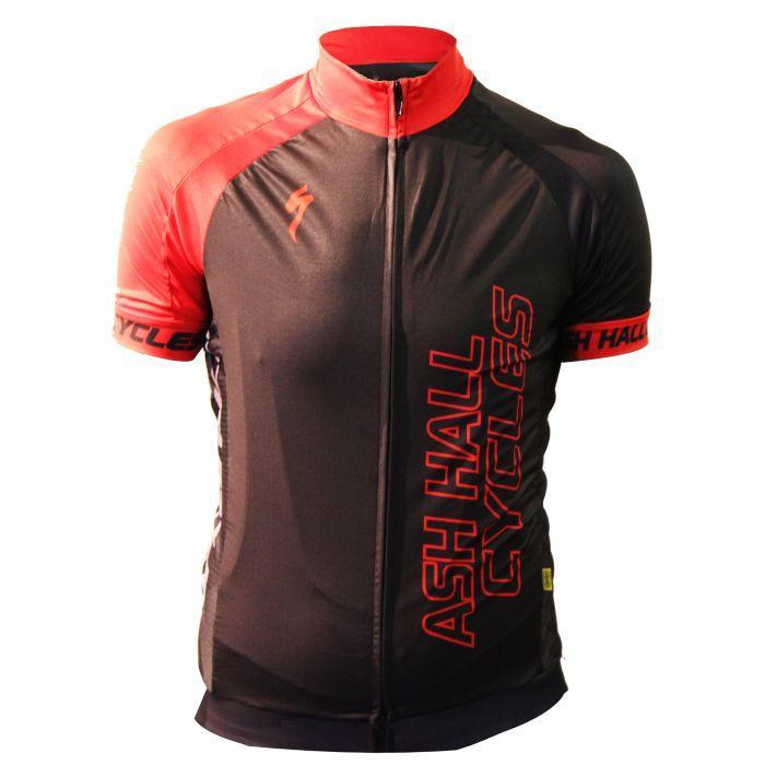 Ash Hall Cycles Jersey Short Sleeve Mens