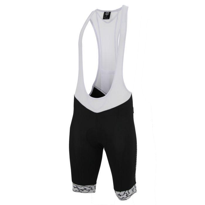 Bibshort Big Ring Graffiti Black/White