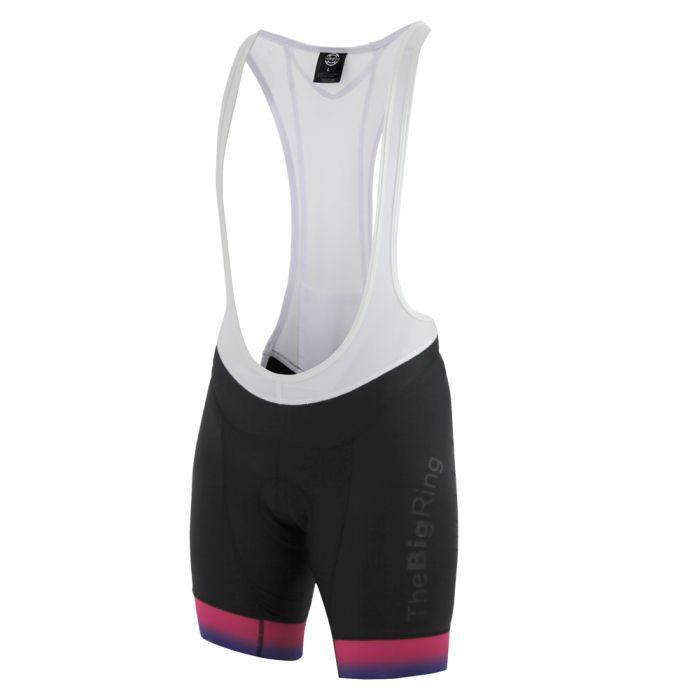 Bibshort Big Ring Rothko Style Pink Bands