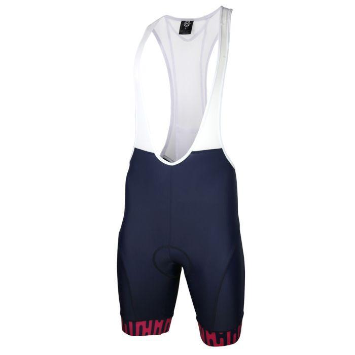 Bibshort Big Ring Tri Colour Grupetto Pink Grey