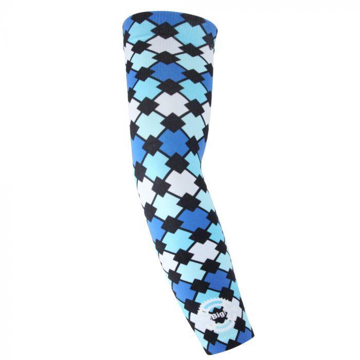 BigRing Lightweight Sunscreen Arm Sleeves Classic Blue