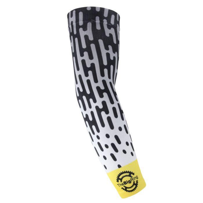BigRing Lightweight Sunscreen Arm Sleeves Draft Yellow