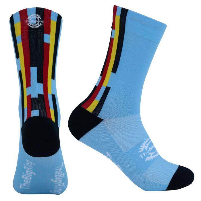 BigRing Sock - Belgium Blue