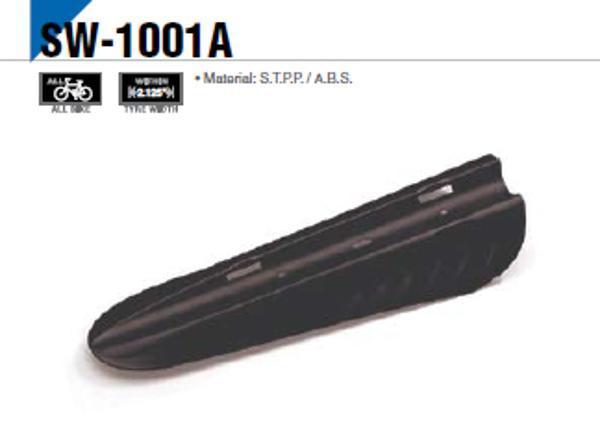 SUNNYWHEEL Down-tube Mud Guard - Suits 24-26, up to 2.125