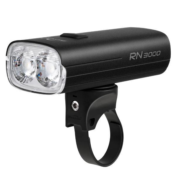 MAGICSHINE RN 3000 - Front Light - USB C - Garmin Mount - IPX6 - Battery: 3.6V 10mAh - 279g