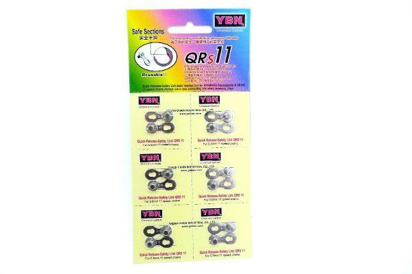YABAN Chain Links - 10 Speed, 5.9mm, 6pcs per card