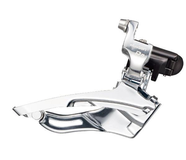 MICROSHIFT Front Derailleur - R9 FD-R353 - 3x9 Speed - 50T-39T-30T - Brazed-on Mount (Shimano Road)