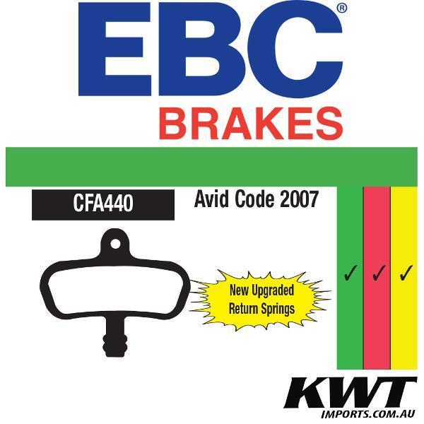 EBC - Pad 440G - Avid Code 2007 Green Compound