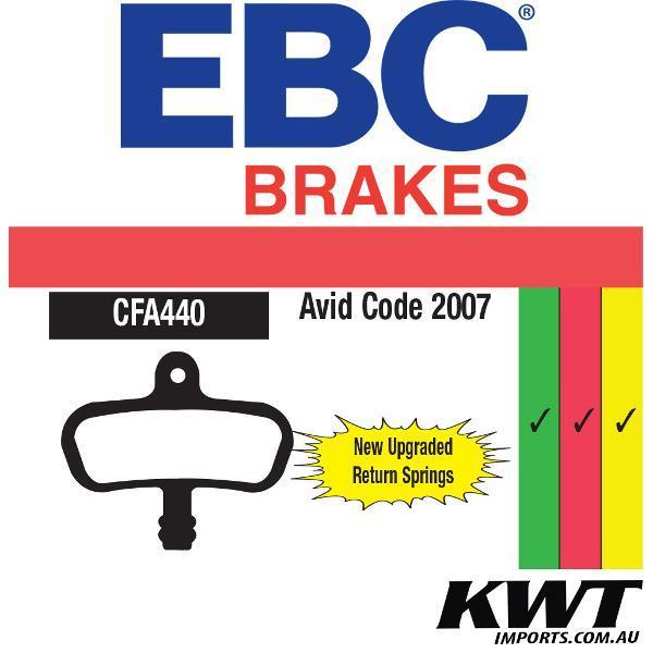 EBC - Pad 440R - Avid Code 2007 Red Downhill Compound