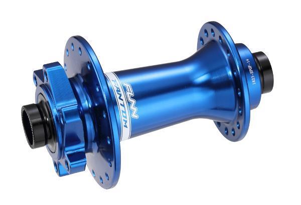 FUNN - Hub - Fantom - Front - 110mm - 15mm Axle - Disc Brake 6 - Bolt - Boost Standard - Shimano Hg Blue