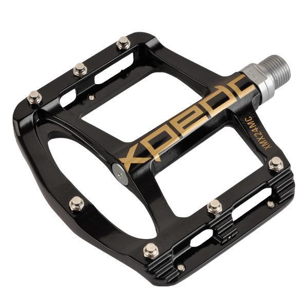 XPEDO Platform Pedal - SPRY - XC/ All MTN - Super Light Magnesium Cast Body, Low Profile, 270g | BLACK