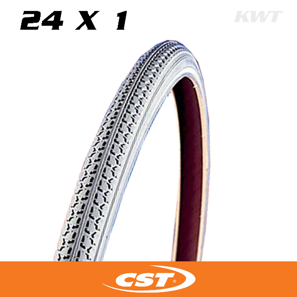 CST - Tyre C1073 - 24 x 1.0 - Performance Wheelchair 100psi - Grey