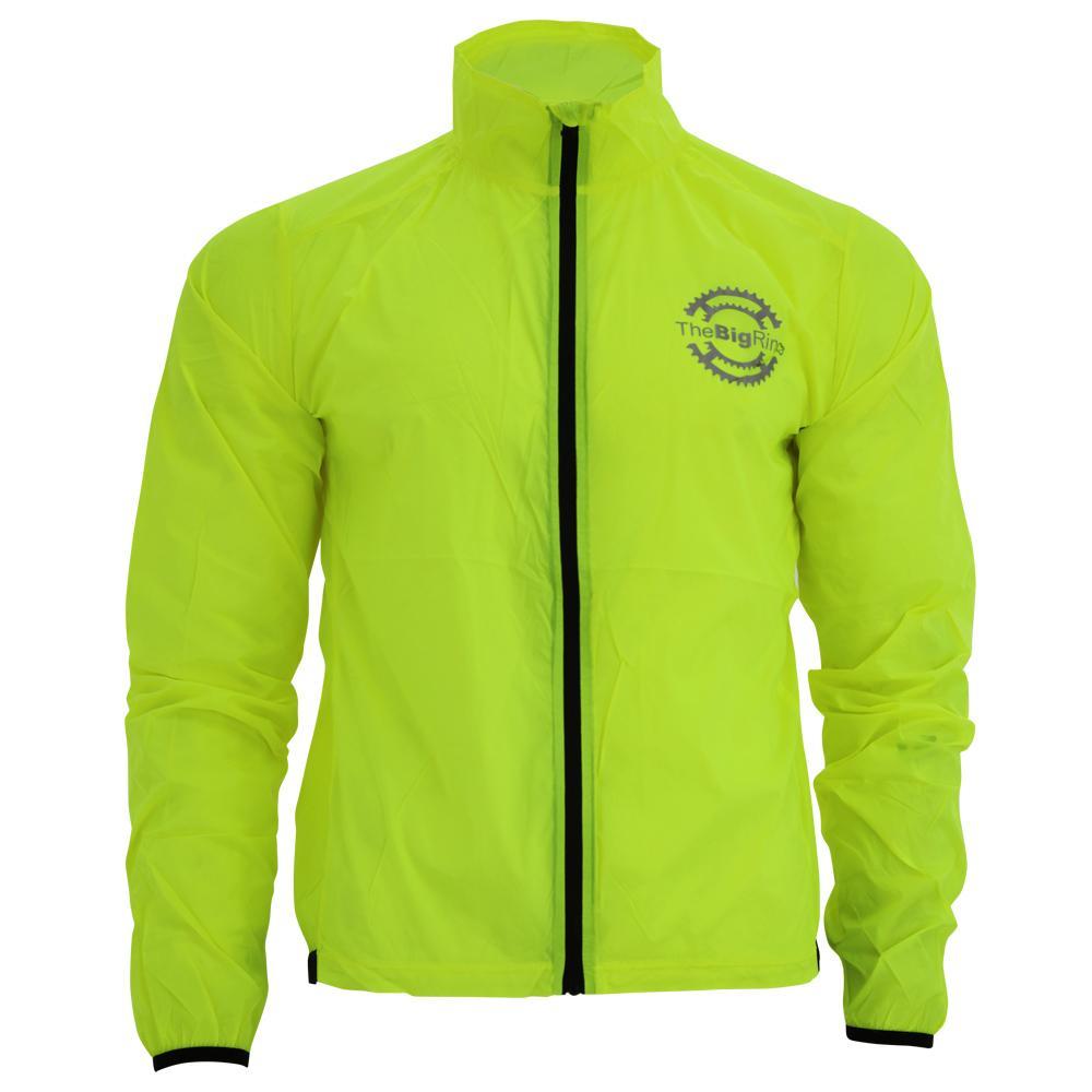 Big Ring Spray Jacket Fluro Yellow